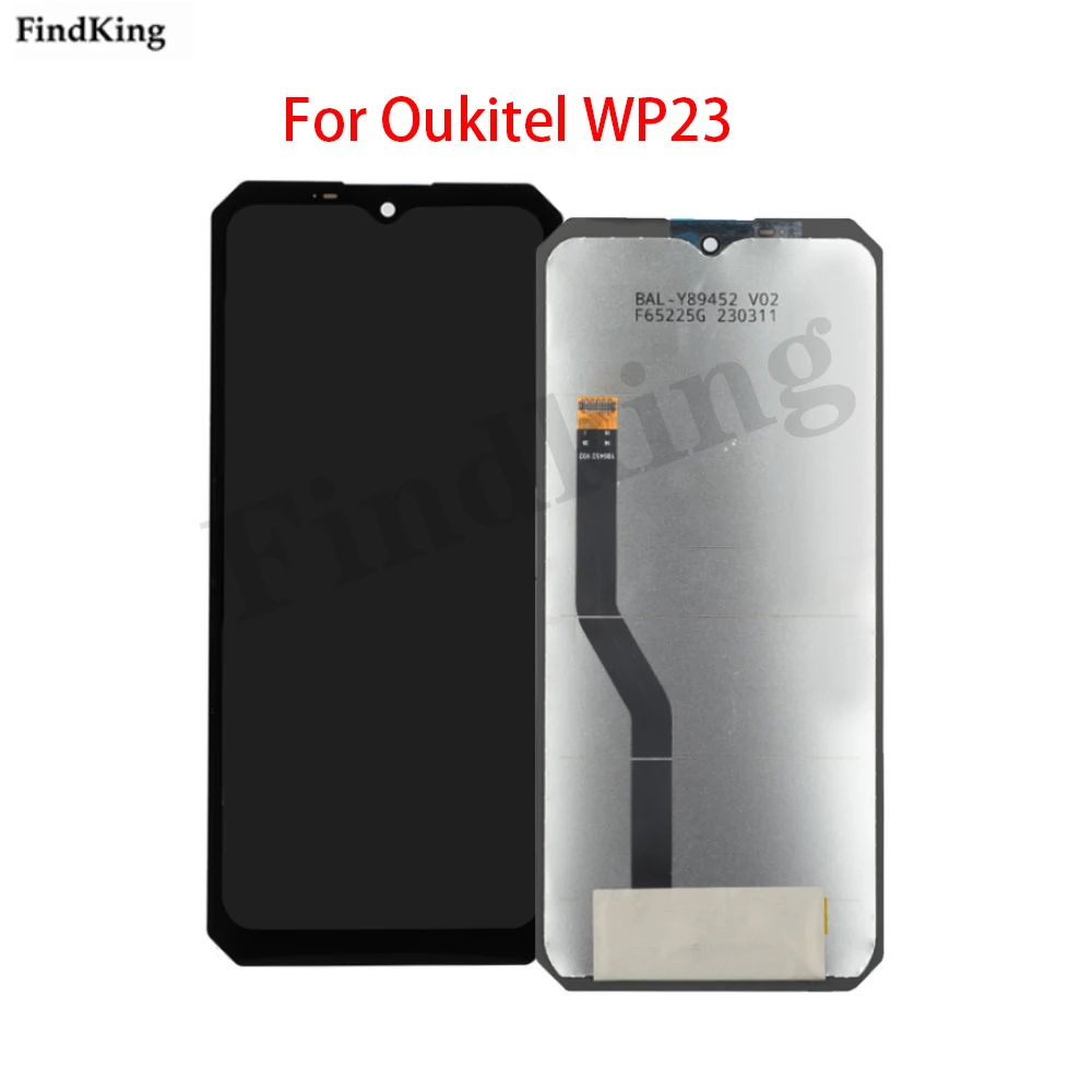 Full Screen LCD Display For Oukitel WP20 WP21 WP22 WP23 WP26 WP28 WP32 LCD Touch Screen Digitizer Display Assembly