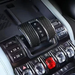 For BYD SHARK 2024 ABS Carbon Fiber Shift Knob Cover Car Gear Lever Head Trims Interior Accessories