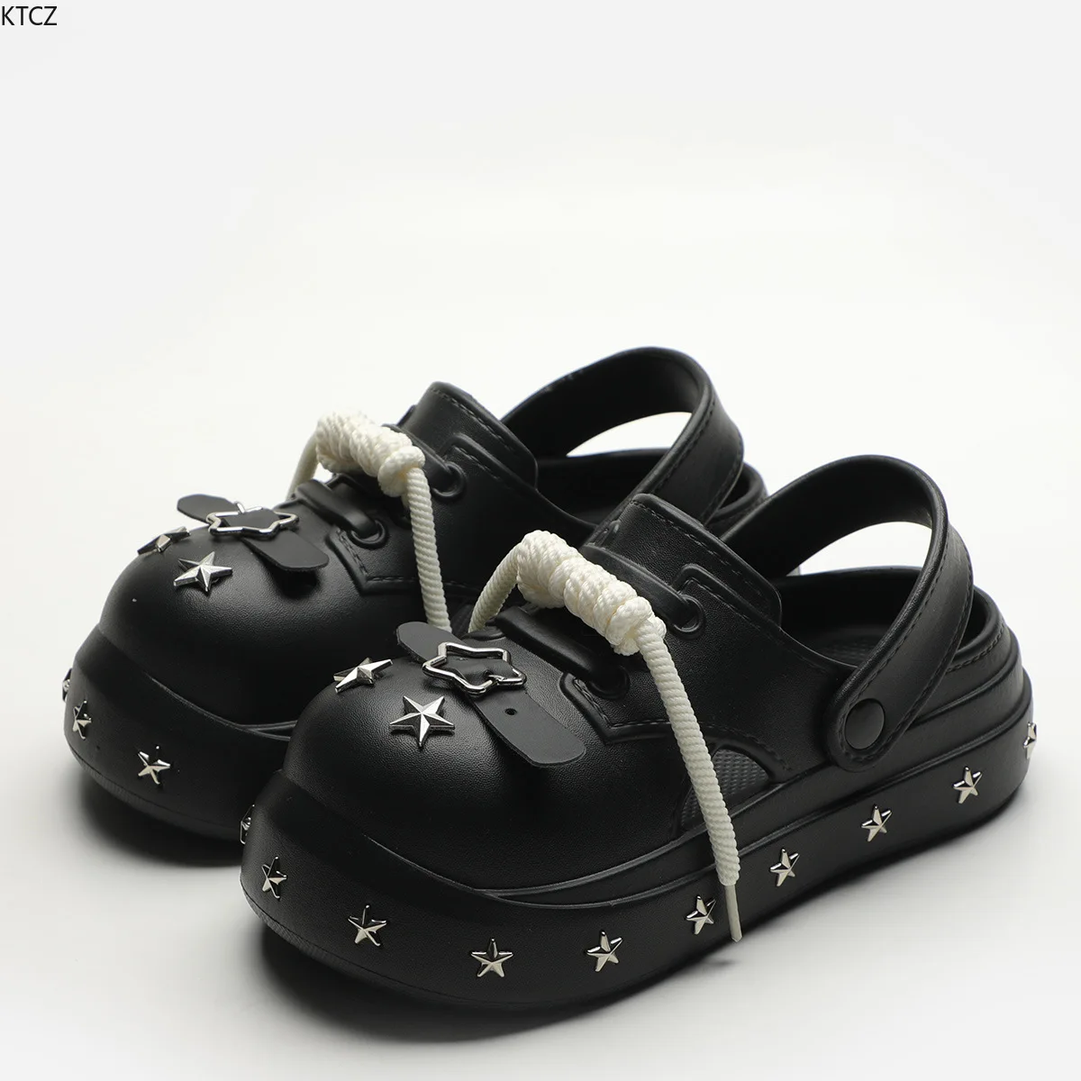 Couple Hole Women's Sandals 2026 New Summer Thick-soled Non-slip Outer Wear Stepping on Shit Trendy Brand Eva Bag Head Shoes