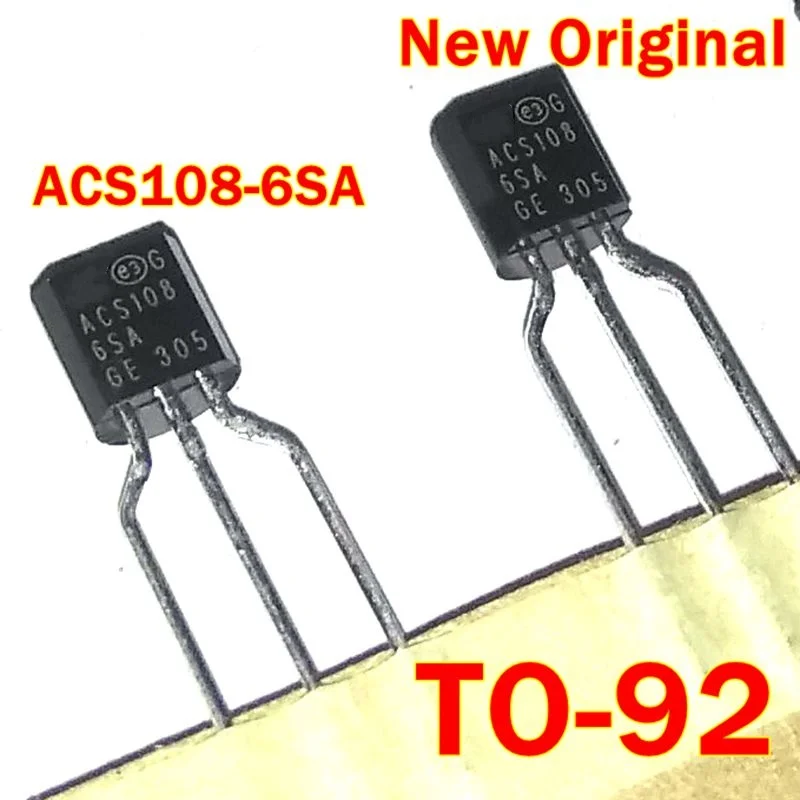 1Pcs to 100Pcs Acs108-6Sa To-92 New Original Ac Switch Family Transient Voltage Protected Ac Switch (Acstm)