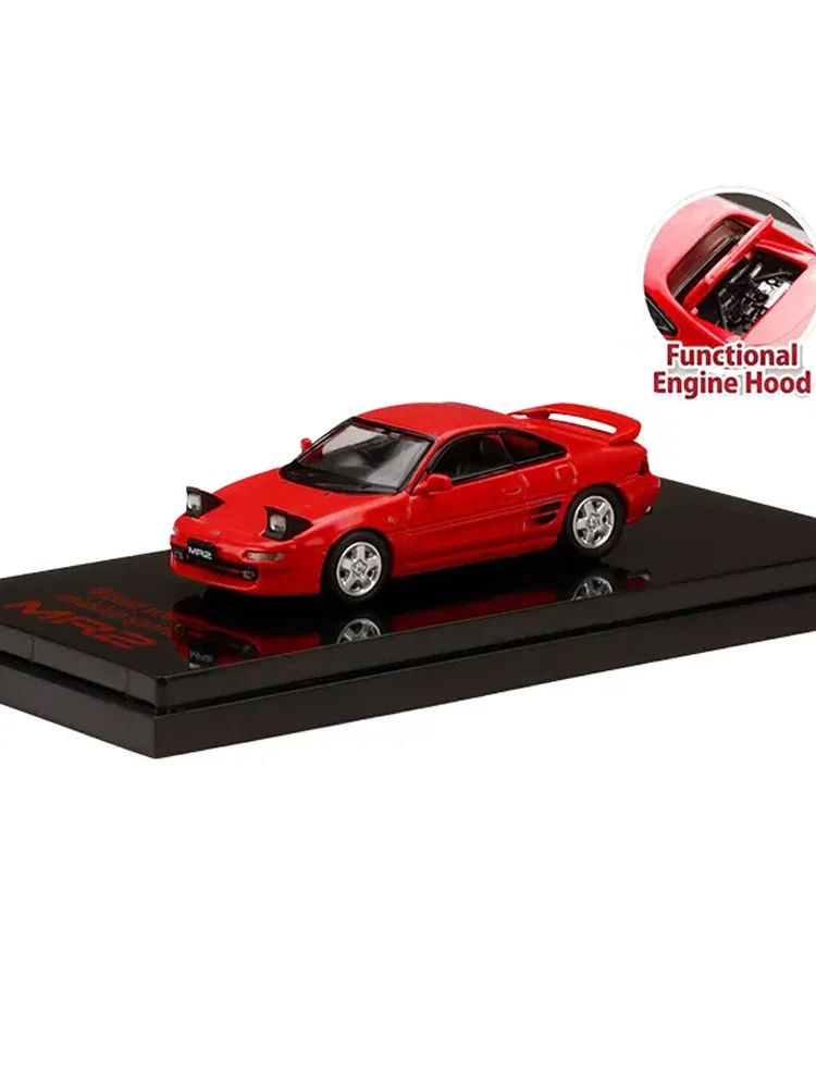 

Hobby Japan 1/64 MR2 SW20 GT-S 1996 Open Headlight Red Diecast Model Diecast Model Car Collection Limited Edition Hobby Toys