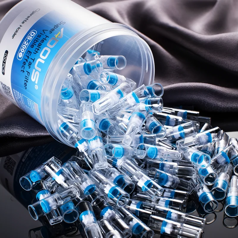 

400pcs Disposable Cigarette Holder Mouthpiece Abandoned Cigarette Filter Tip Tobacco Tar Filtration Cleaning Holder Men Gift