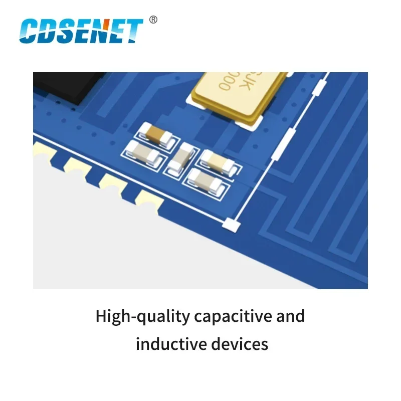 DA14531 BLE5.0 2.4GHz ISM Bluetooth to UART Module Low Power CDSENET E104-BT52 for Wireless Transceiver IoT Data Transmission