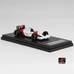 LCD 1:64 F1 MP4/6 No1 Senna Red white Diecast Collector's Vehicle Model Car