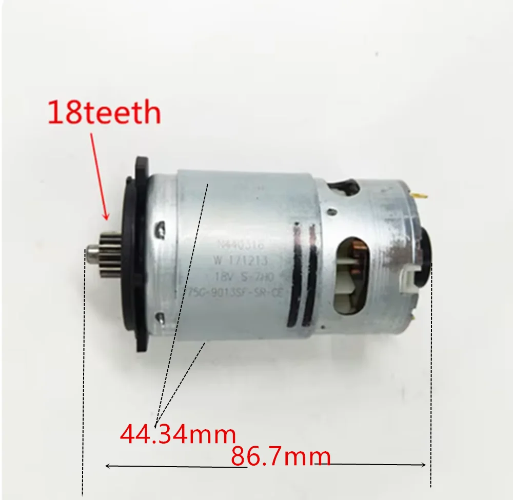 Motor Voor Dewalt DCD776 DCD771 DCD771C2 TYPE1 TYPE10 N279939 N362741 N440316