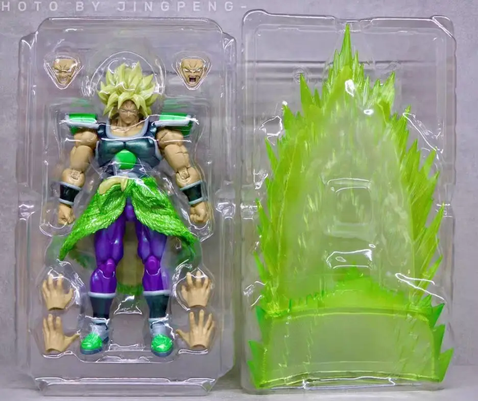 

В наличии: Коллекционная фигурка Bandai SHF Dragon Ball Broly (эксклюзив NYCC USA), масштаб 1/12, модель для подарка