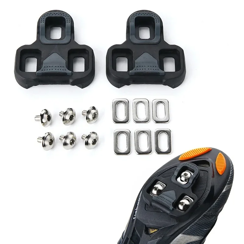 LOOK Cleats Attachment Look Keo Grip Road Bike Anti-Slip System Locking Plate TPU Clamp Can Be Positioned 0/4.5/9 Degrees