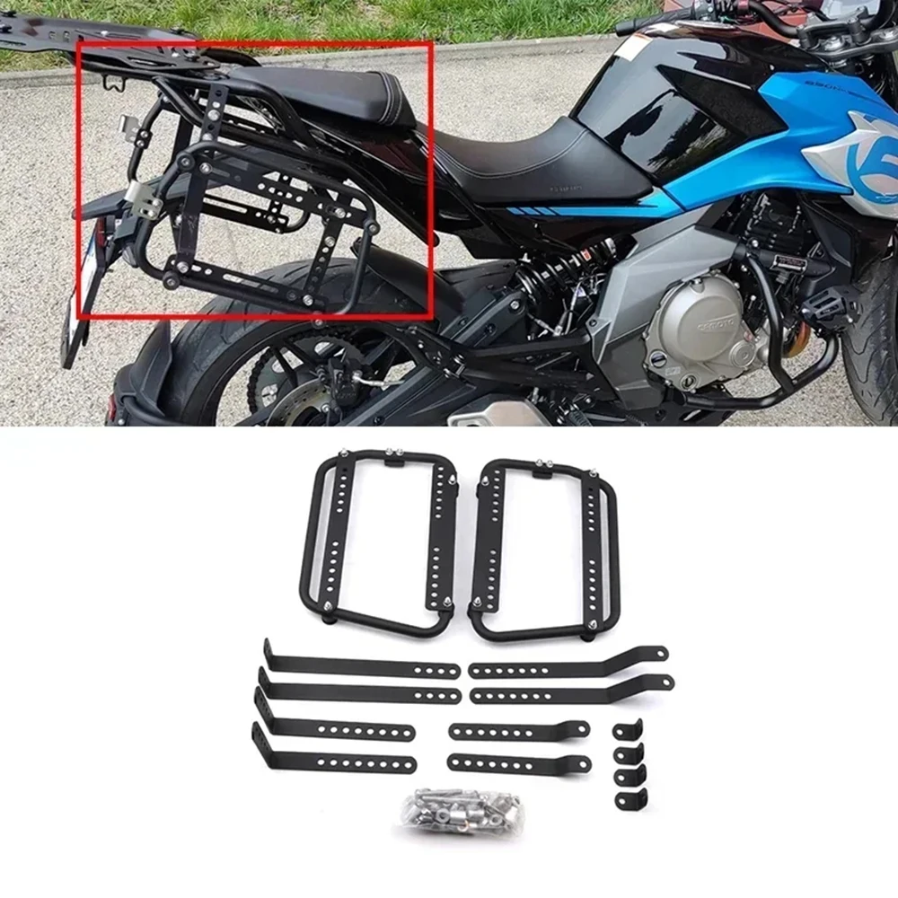 Universal Motocicleta Bagagem Rack Suporte Transportadora Sistema, bagagem Traseira Caixas Casos, casos De Montagem, SH23, SH36