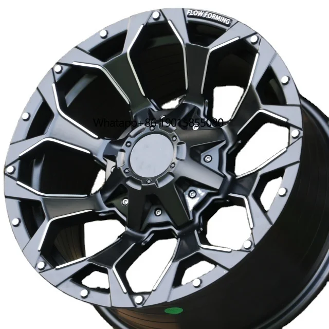 Jy  16 17 18 19 Inch Aluminum Rims 4x4 for Passenger Car Wheels and Pickup Trucks and SUVs