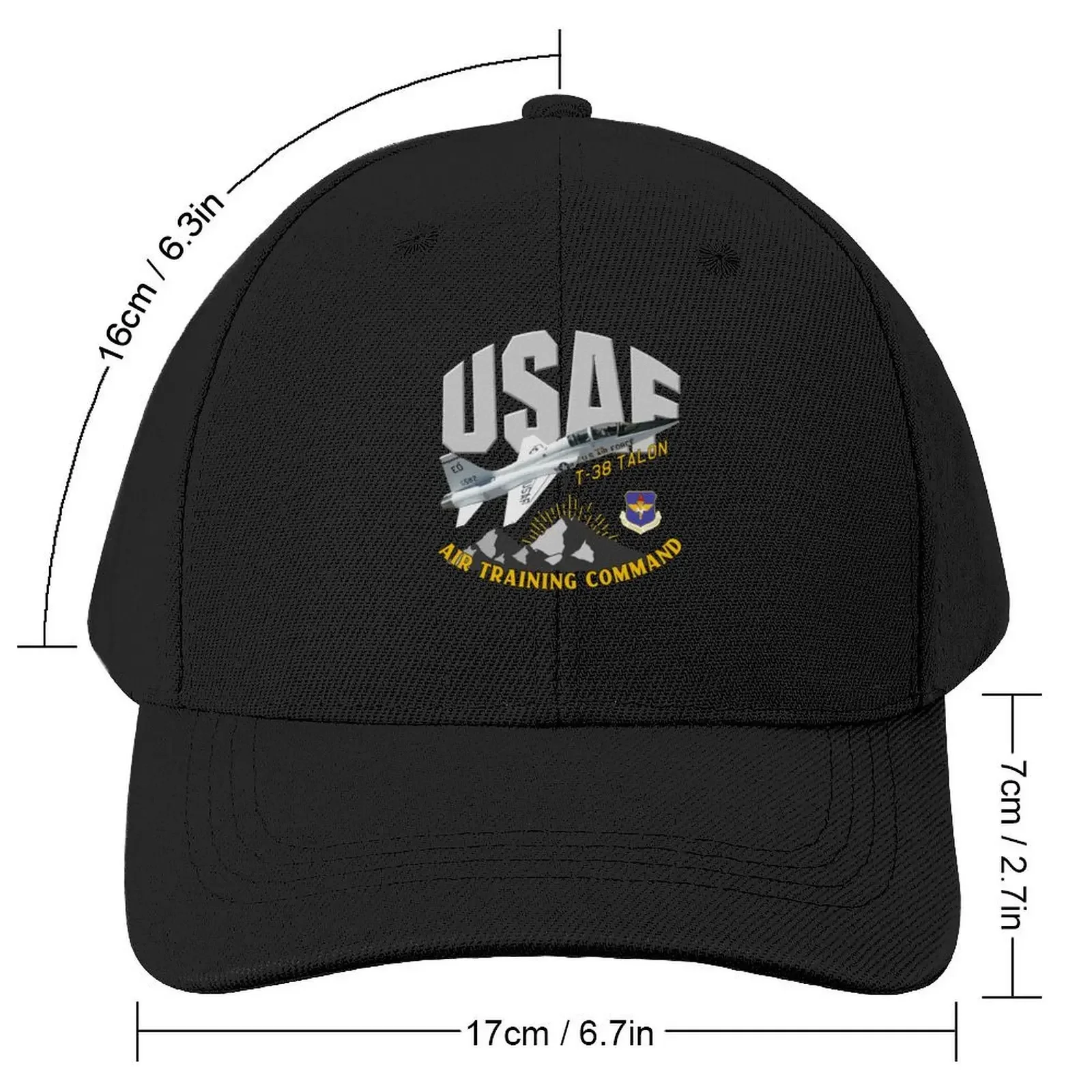 Air Training Command T-38 Talon Baseball Cap Luxury Hat Military Cap Man Elegant Women's Hats Men's