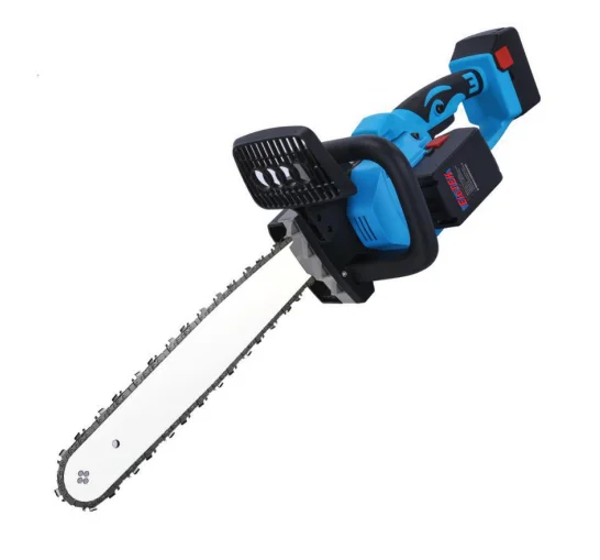 

ZC1- Electric Saw: A mini chain saw used for cutting in landscaping