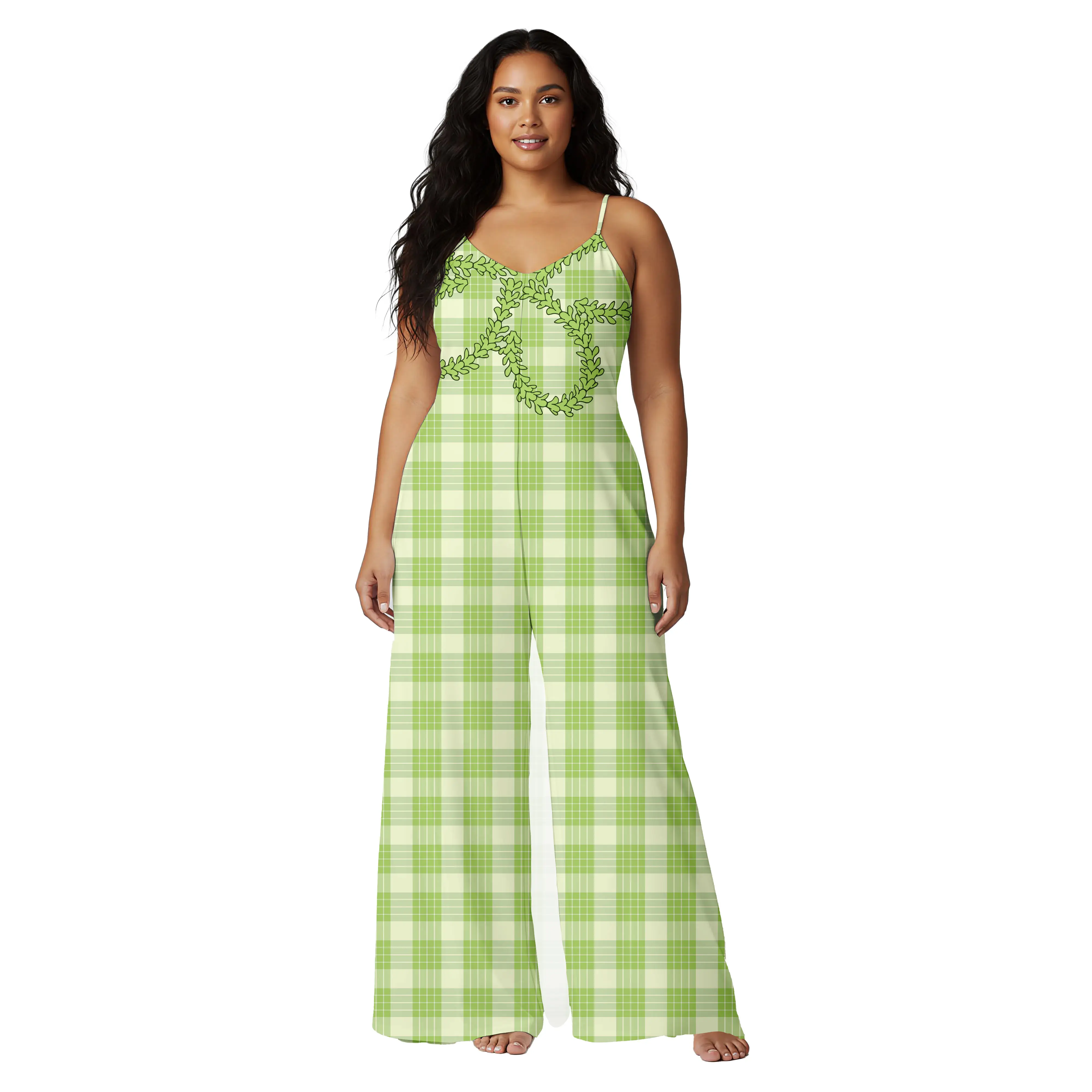 Island Mokihana Lei Craft Printing Custom Plus Size Ladies Trousers Jumpsuit Samoan Casual Life Women Clothes Hawaiian Romper
