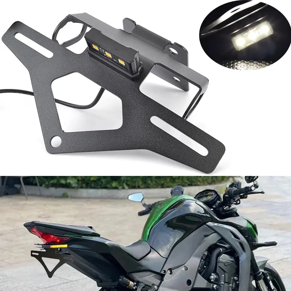 

Для DUCATI Panigale V4 V4S Streetfighte V4 V2 2025+ Хвостовой аккуратный держатель номерного знака Fender Eliminator мотоцикла со светодиодной подсветкой
