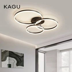Modern LED Chandelier Minimalist Surface Mounted Pendant Light for Living Room Bedroom Kitchen Home Ceiling Lighting Fixture