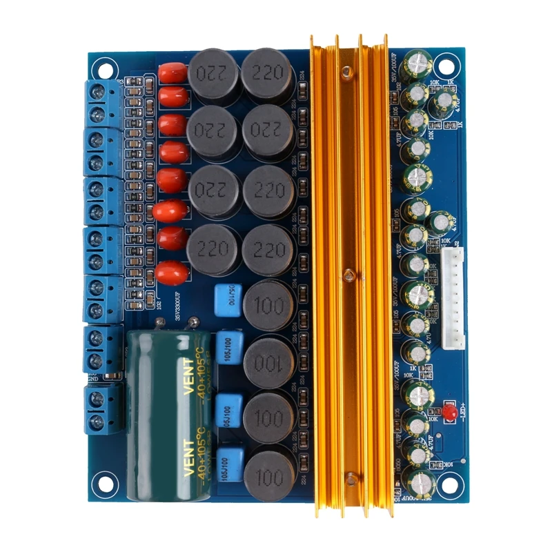 CJSD-Digital Power Amplifier Board, 100W+100W+4X50W AMP Module TPA3116 5.1 Sound-Channel Class D Audio Amplifier Board