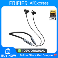 Edifier W280NB Pro Wireless Noise Cancelling Neckband Headphones Hi-Res LDAC Sport Earphones Bluetooth V5.4 IP55 Waterproof