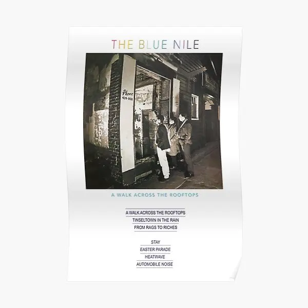 The Blue Nile A Walk Across The Roofto  Poster Print Funny Vintage Painting Modern Home Picture Decoration Art Mural No Frame