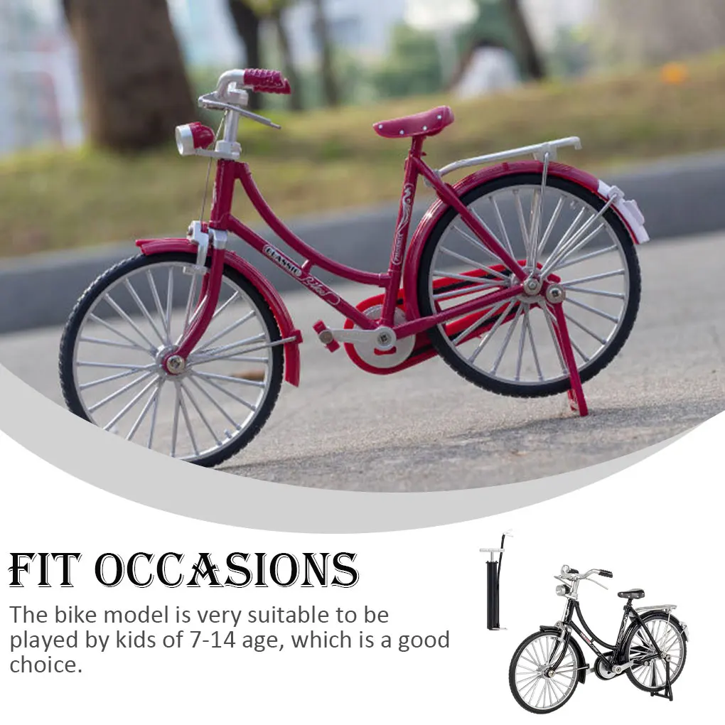 نموذج دراجة جبلية للنساء 1:10 لعبة محاكاة قابلة للجمع #2