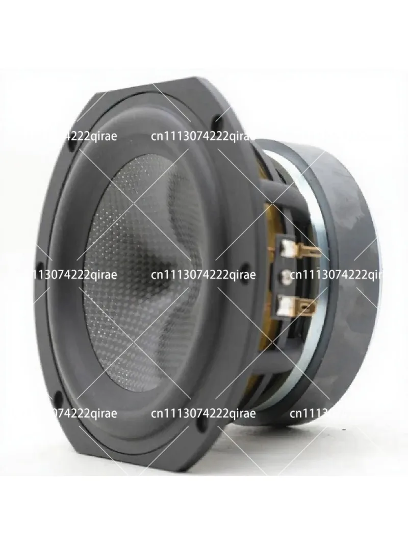 5.5 Inch Carbon Fiber Cone Midwoofer Speaker - 30 Core Large Magnet 8 Ohm 150W Subwoofer for Sound System Upgrade