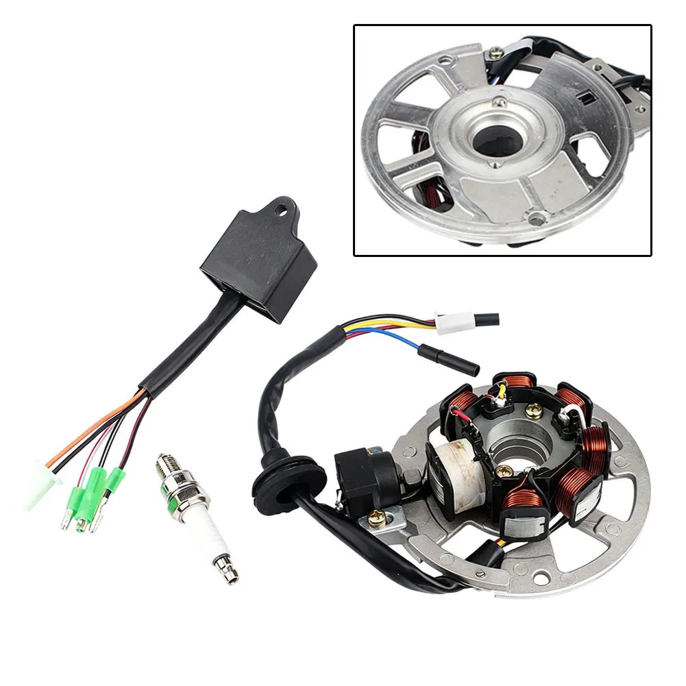 250cc Stator Upgrade Scooter Ignition Coil For Demanding Riding Conditions Motorbike Aluminum And Copper Build