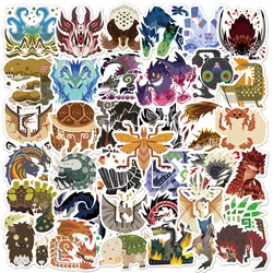 10/50PCS Monster Hunter Game Stickers For Skateboard Notebook Guitar Laptop Phone Decal Kids Toy DIY Waterproof Cartoon Sticker