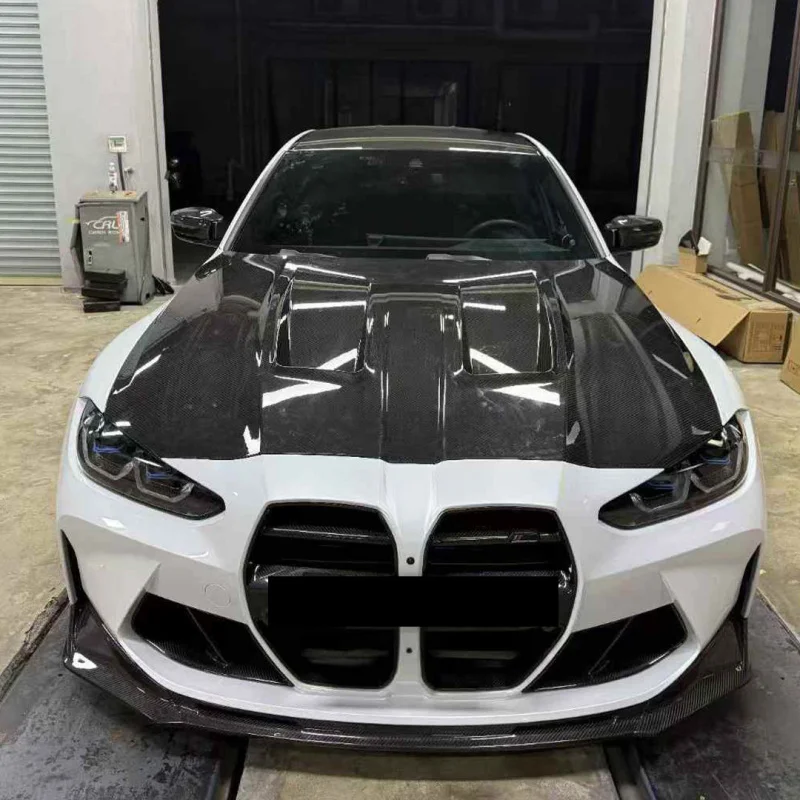 

Applicable2021-INBMW between yearsM3G80 M4G82 Carbon fiber hood Engine hood