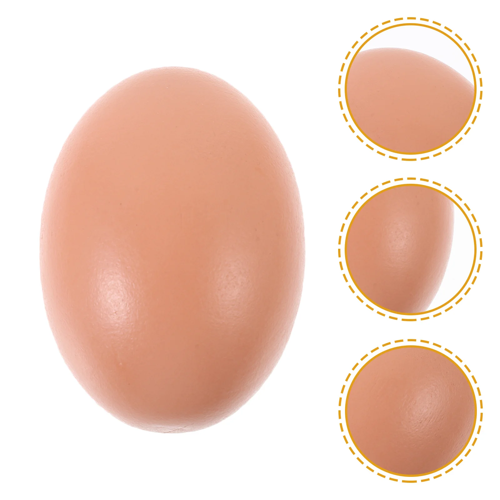 10개입 페인트 가능한 나무 달걀 공예 DIY 장식용 모형 달걀 부활절 예술 프로젝트 어린이 교실 활동 휴일 파티용