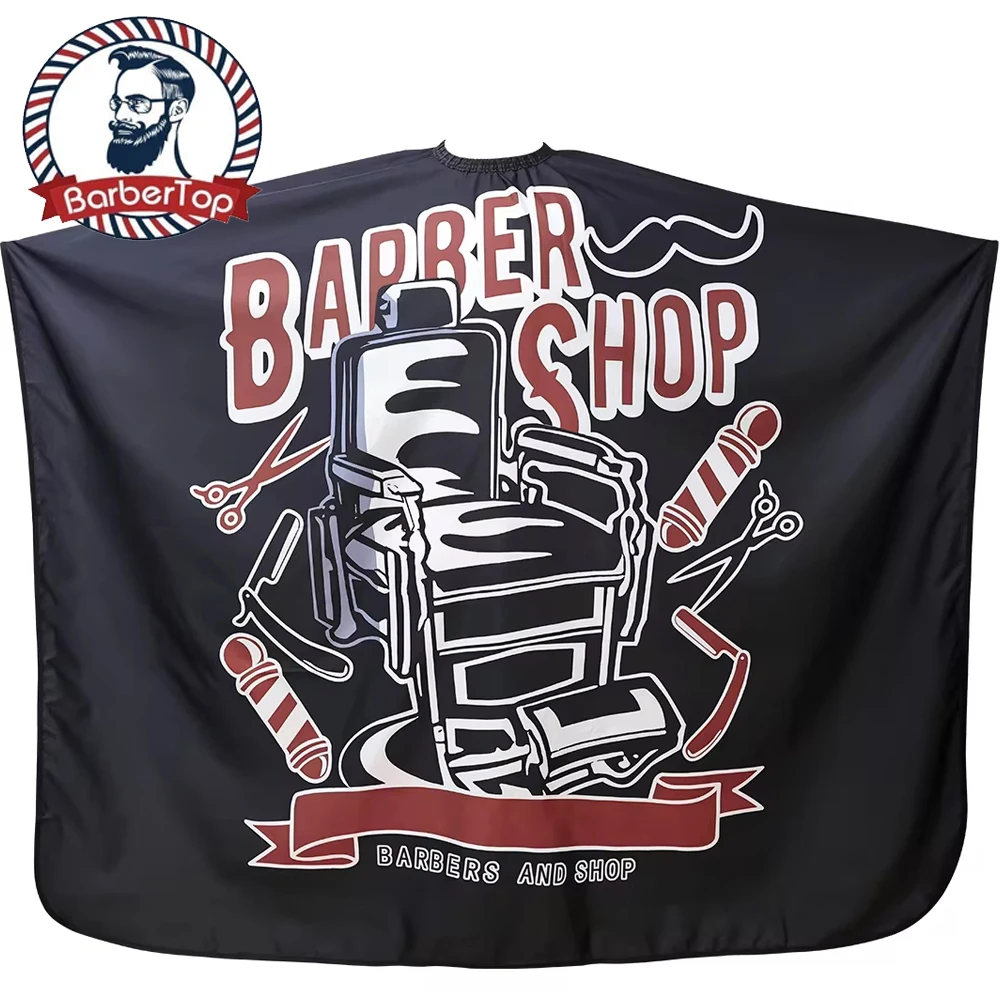 

New Barber Haircut Cloth Hairdresser Apron Hair Cut Cape Hairdress Gown Hairdressing Coat Barbershop Salon Accessory