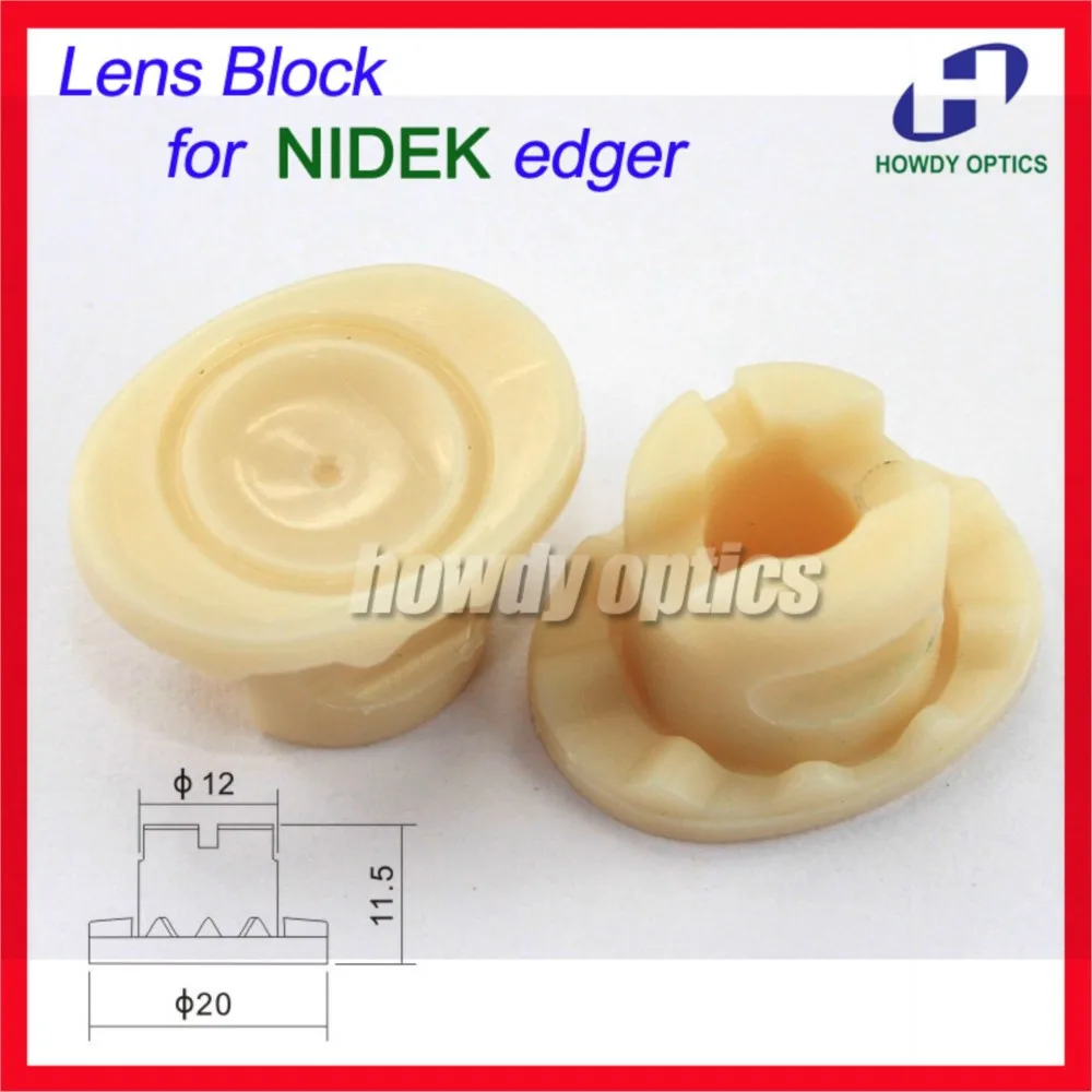 10pcs A40A 20mm Plastic lens block optical suction cup for NIDEK lens edging machine Free Shipping