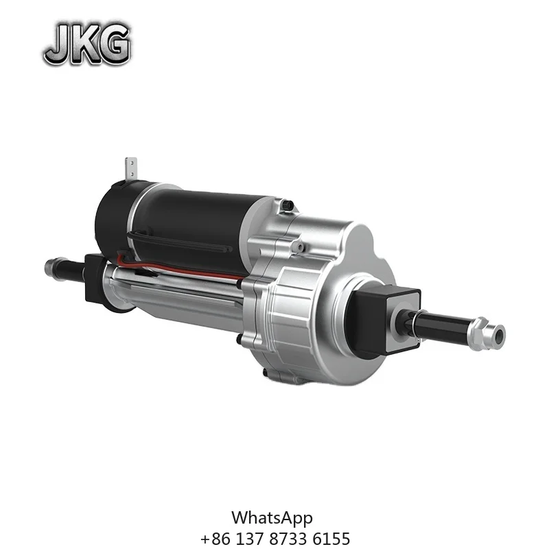 

Gear Motor DC 24V 180W 250W 300W Electric Drive Axle Sweeper Transaxle