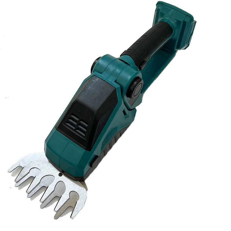 Pemangkas Rumput Tanpa Kabel Makita 18V, 2-in-1 Mini Genggam, Pemotong Rumput Listrik untuk Pemangkas Semak di Taman