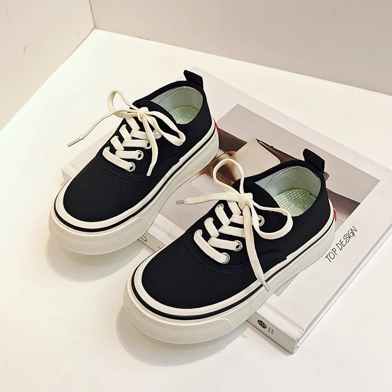 

2025 летние модные новые туфли с низким берцем, универсальная модная обувь в корейском стиле для студентов, мужская и женская парусиновая обувь