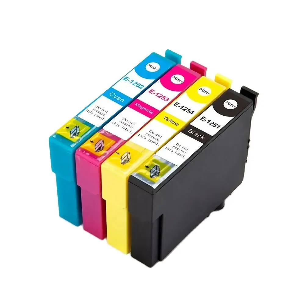 T1251 T1252 T1253 T1254 T125 125 Ink Cartridge for Epson Stylus NX125 NX127 NX130 NX230 NX420 NX530 NX625 WF -320 323 325 520