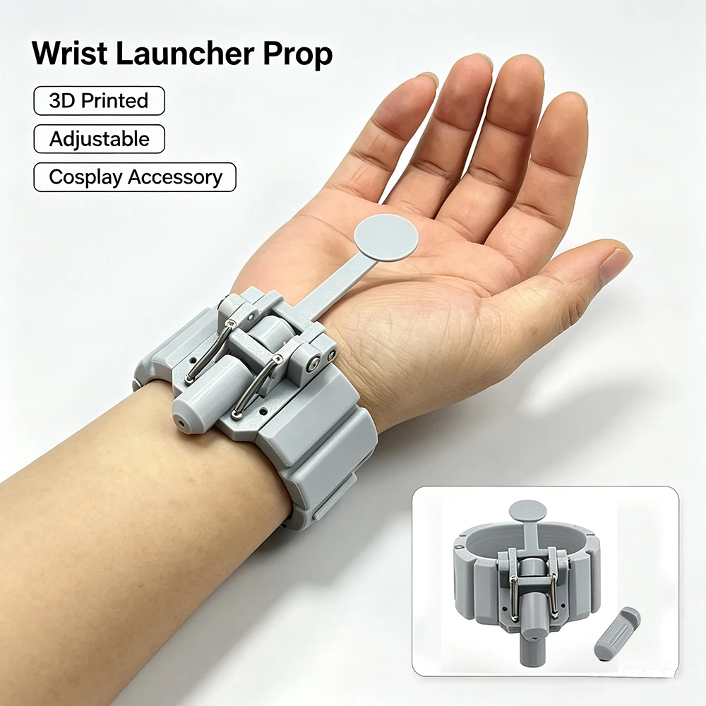 Spinnenseiden-Web-Shooter Handgelenk-Launcher 3D-gedrucktes Armband Cosplay-Requisite Superhelden-Rollenspiel