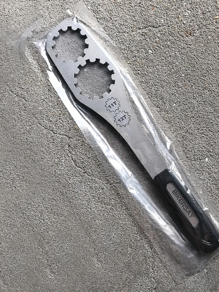 AliExpress Bicycle Cassette Flywheel Removal Tool Stainless Steel Flywheel Fixed Wrench 11T/12T Bicycle Freewheel Repair Tool