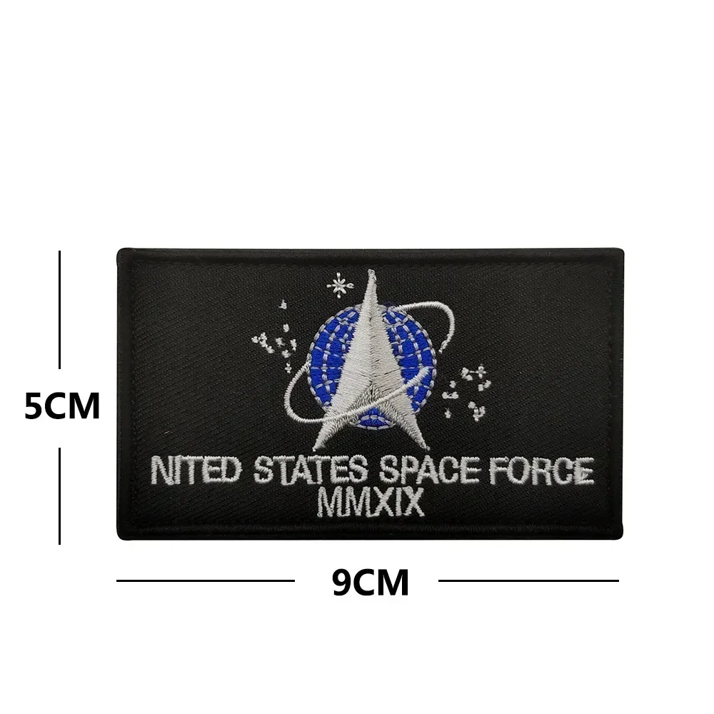 لنا القوة الجوية التطريز هوك وحلقة بقع ، التبعي التكتيكي ، المعنويات شارة الديكور ، على ظهره بقع العسكرية #4
