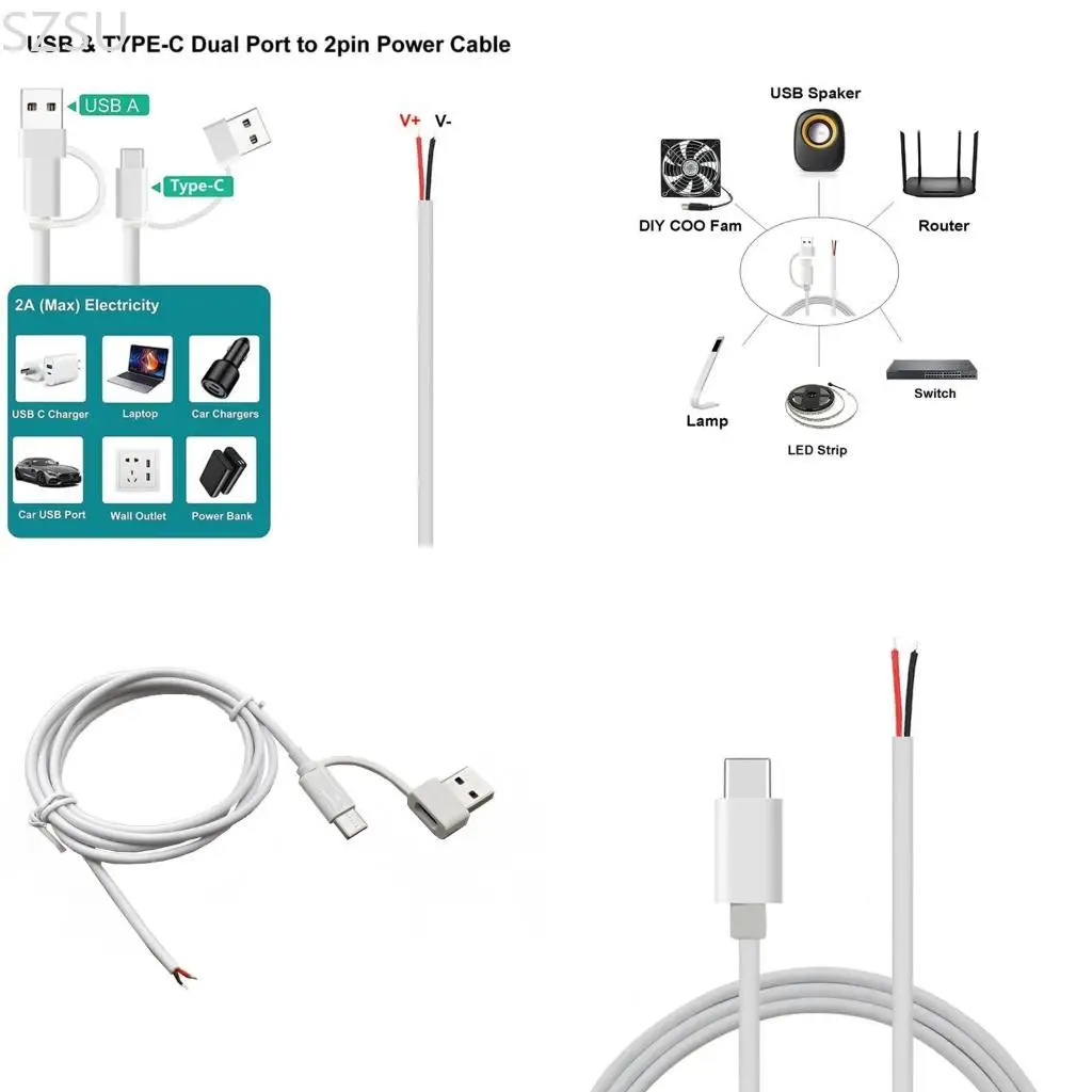 Szsu Usb C Male Cab…