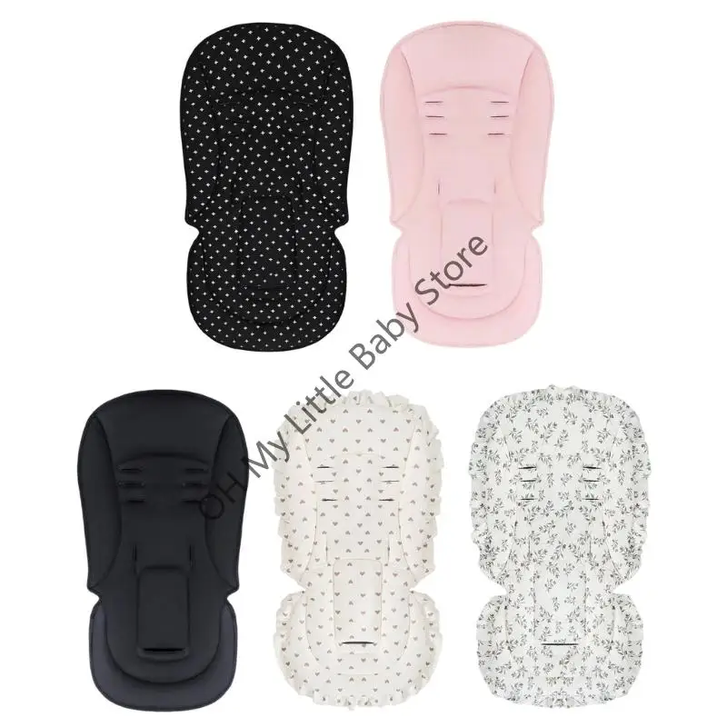 

M76C Toddler Baby Strollers Pad Gentle on Skin Washable Design 3 Stage Adjustable Hole Accent Year Round Comfort Support