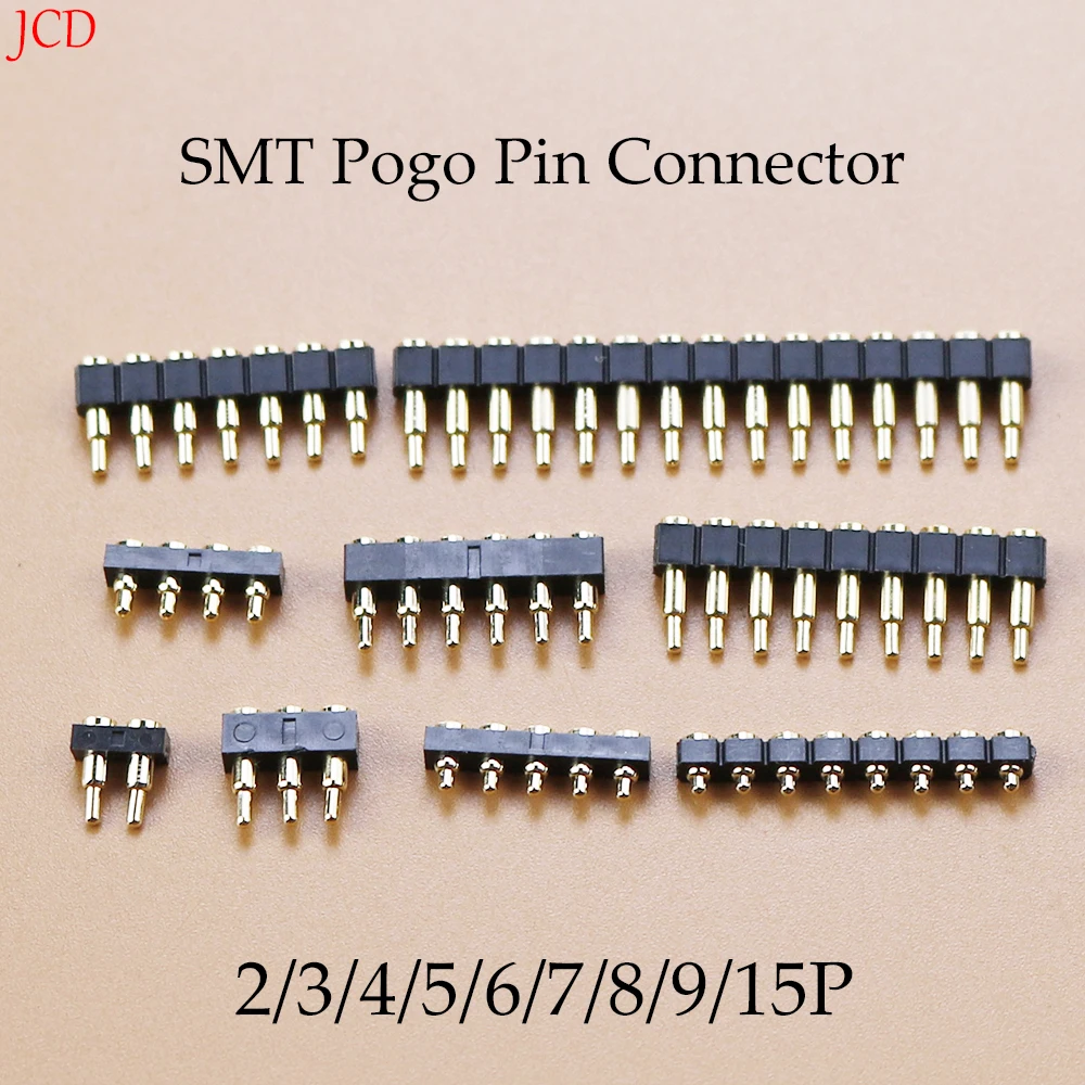 1 Piece SMT Pogo Pin Connector Pogopin Battery Spring Loaded Contact Test Probe Power Charge Header Pins 2.54 Grid