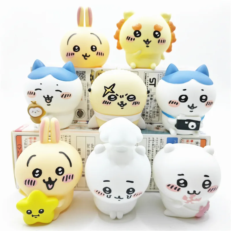 

1pc random color Mushroom Self-Mocks Bear Collectible Cosplay Figurine Parasitic organism series