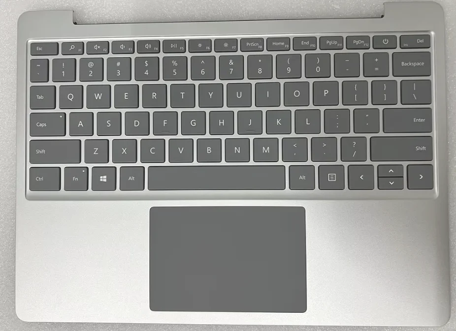 For Microsoft Surface Laptop Go Metal Keyboard Top case Backlight Trackpad Assembly