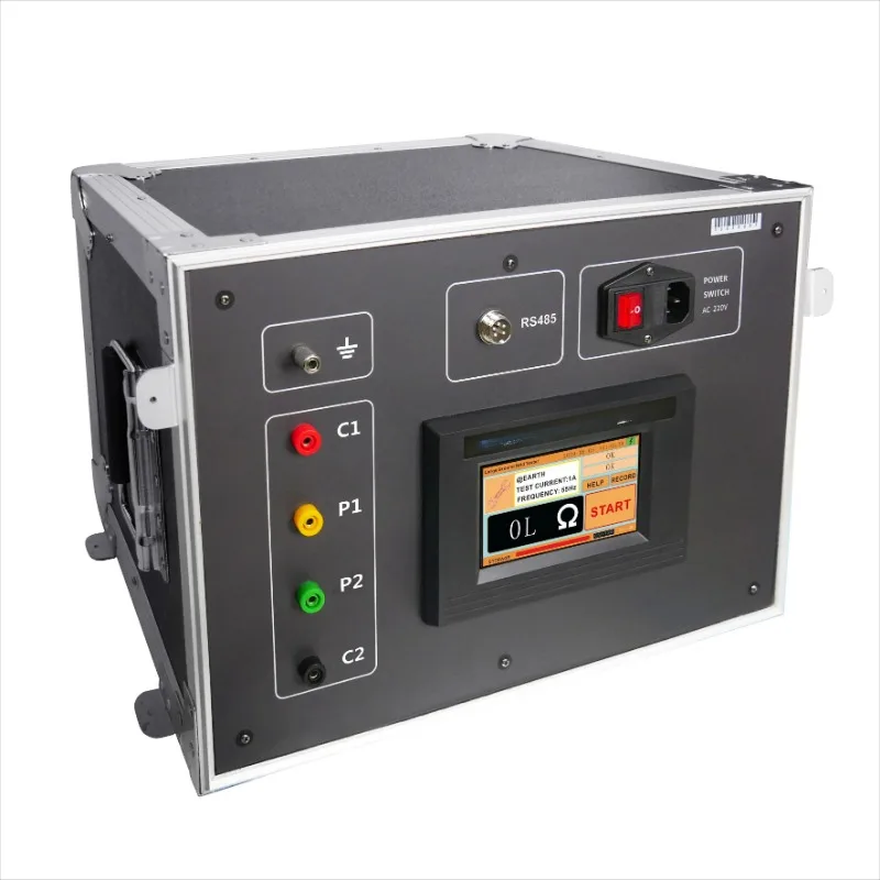 ETCR3350 Large Grounding Network Earth Resistance On-Line Tester Ground Conductance 0-2000ohm Soil Resistance Tester 0-125KΩm