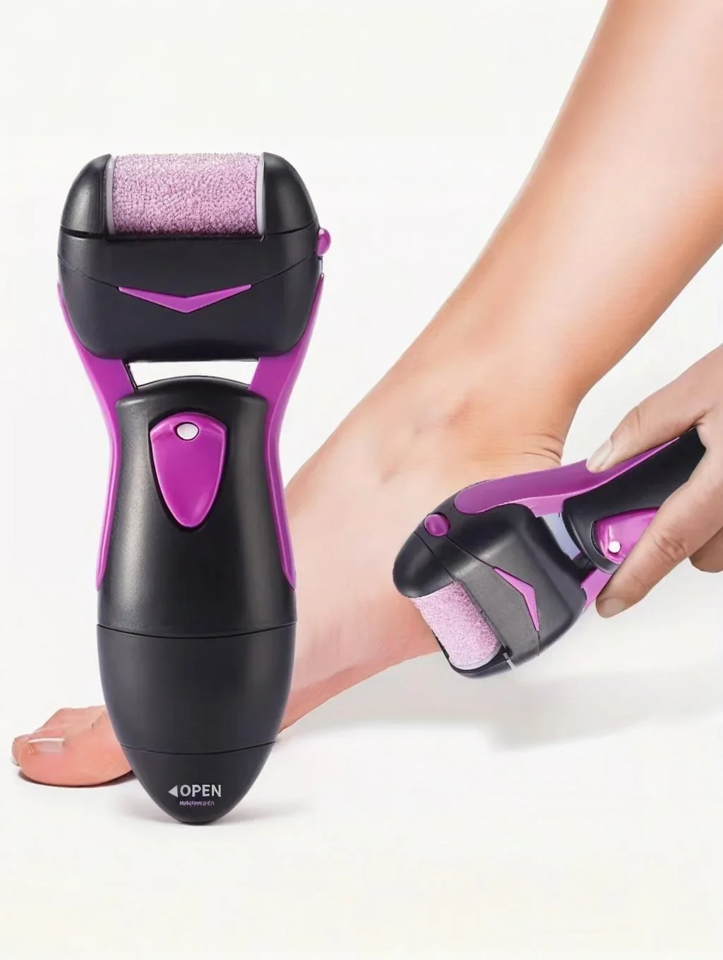 Electric Foot File Home Use Callus Remover Smart Foot Dead Skin Grater Portable Foot Scrubber for Healthy Soft Feet