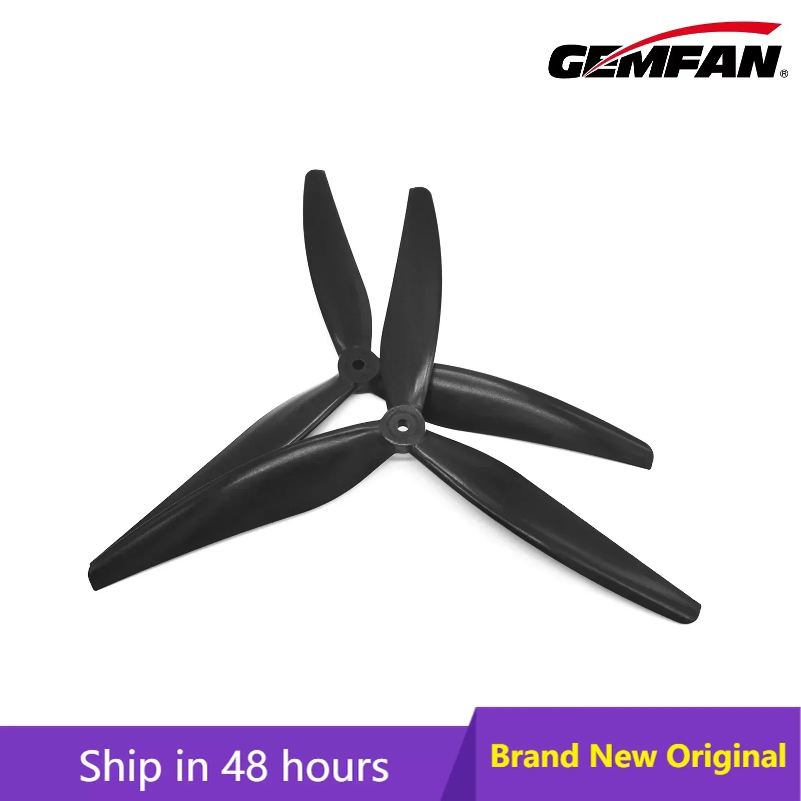 

2Pairs(2CW+2CCW) Gemfan 1050W Wider 10X5X3 3-Blade Glass Fiber Nylon Propeller