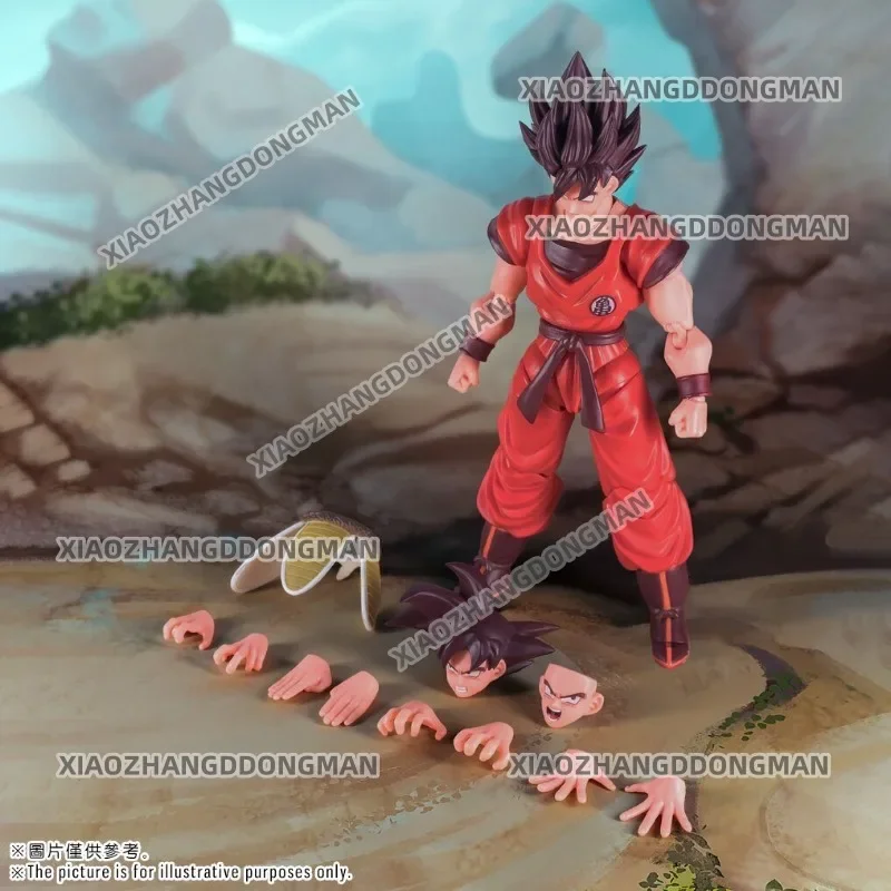 In stock 24 hours shipping Devil Fusion Dragon Ball SHF Son Goku Aquaman Ken Scarlet Martial Artist 16000 Power Level Anime