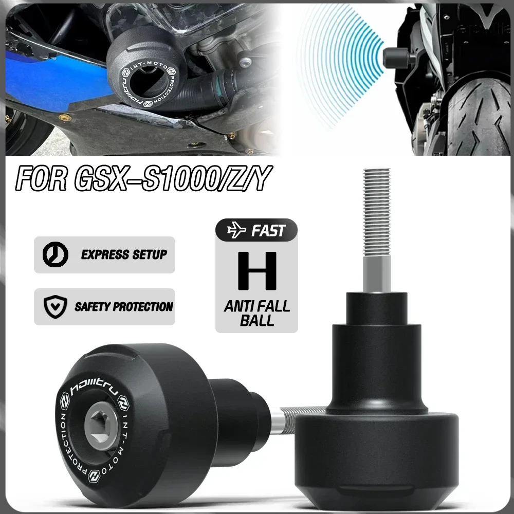 

Для Suzuki GSX-S1000 2015-2024 GSX-S1000Z/Y 2018-2024 внедорожный мотоцикл модифицированная рама вилка оси раздвижной блок защита корпуса