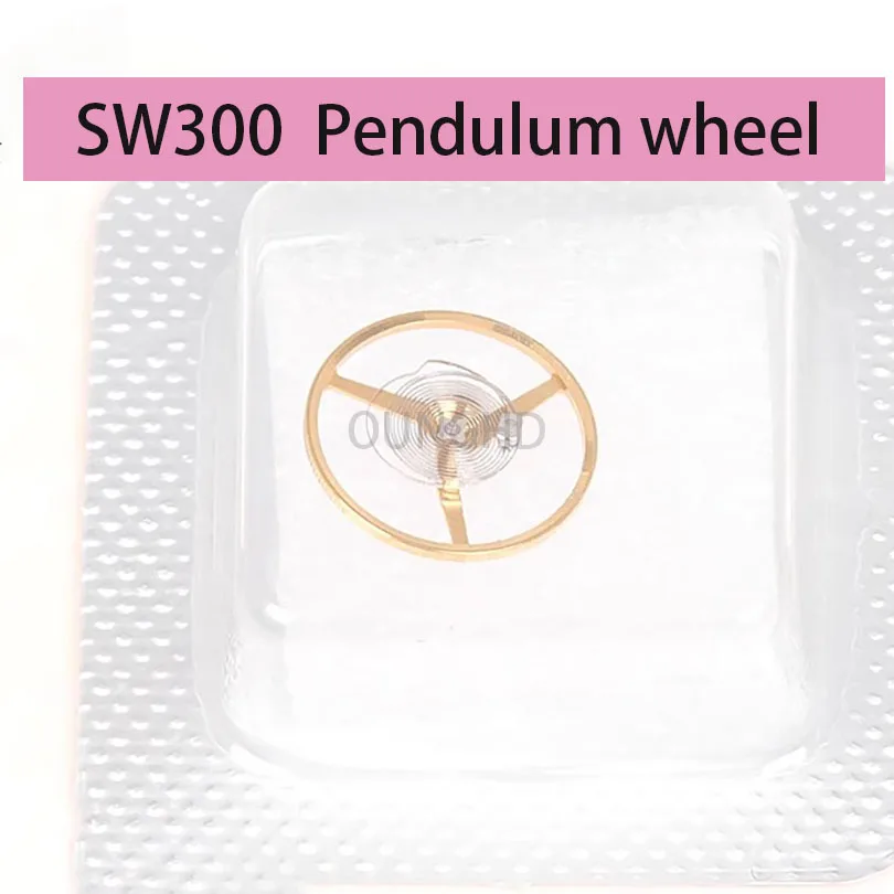 Watch accessories original Swiss movement SW300 full swing pendulum wheel with hairspring repair part number 721