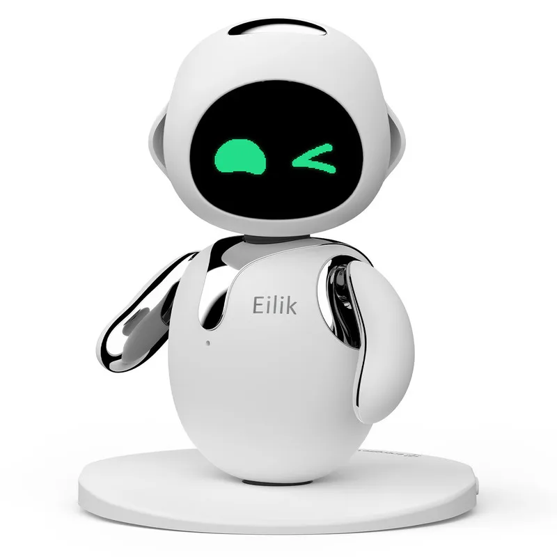 Eilik, Robot Inteligente de Interacción Emocional, Robot de Compañía Electrónico de Escritorio con Interacción por Voz con IA, para Niños, Adultos, Hogar y Oficina