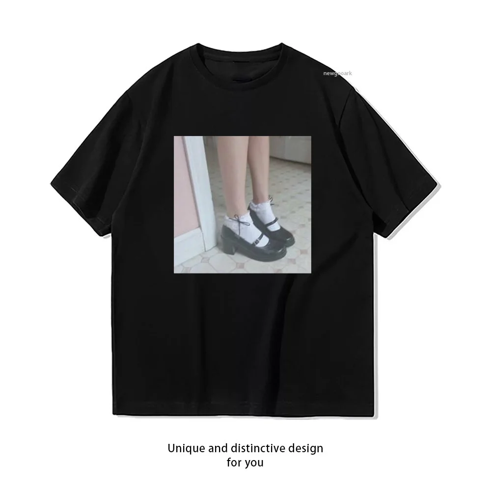 morute dollett dollcore vintage shoes Classic T-Shirt woman man Casual cotton graphic t shirts Adult tops tee Short-sleev