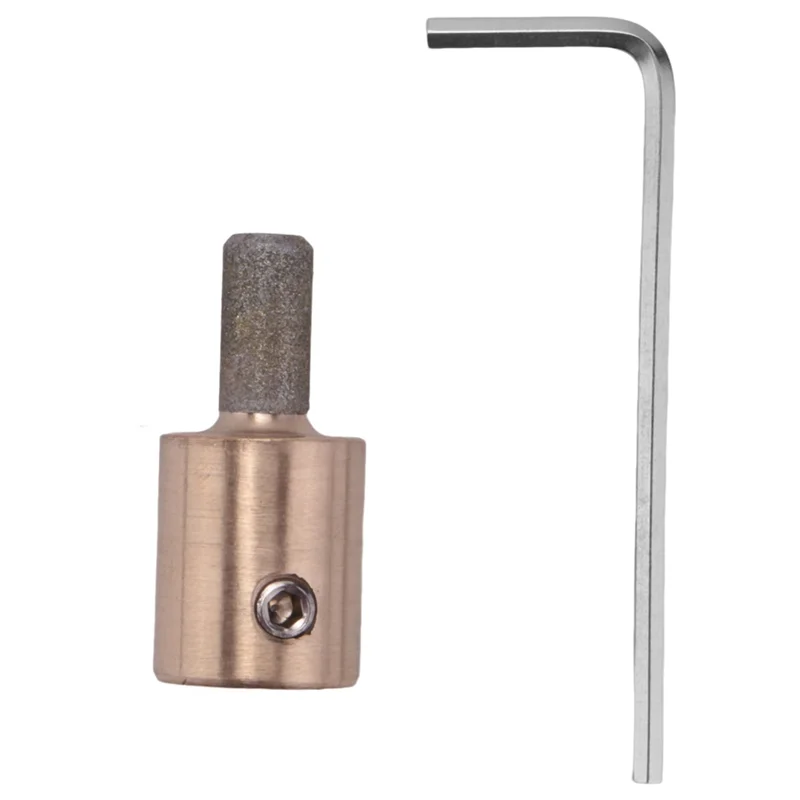 

ABBY-2Set 1 Inch 3/4 Inch 1/4 Inch Stained Glass Diamond Grinder Bit Head Tools 3 Sizes Brass Core